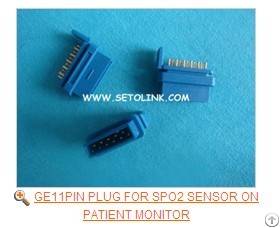 Ge11pin Plug For Spo2 Sensor On Patient Monitor