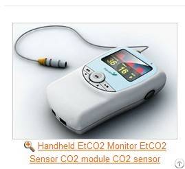 handheld etco2 monitor sensor co2 module h100