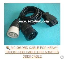 Mc-095obd Cable For Heavy Trucks