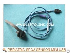 Pediatric Spo2 Sensor Mini Usb