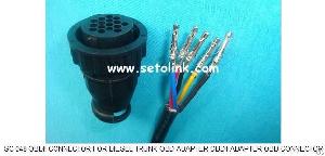 Sc-048 Obdii Connector For Diesel Trunk Obd Adapter