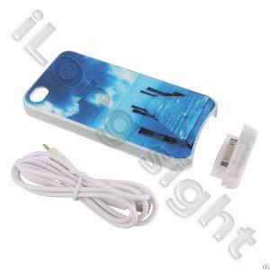 rider colorful light protective cases iphone4 4s skyblue