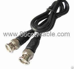 Path Cord Rg59 Con Conector Bnc Macho-macho