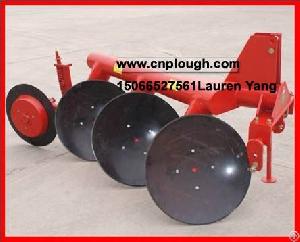 round pipe disc plow