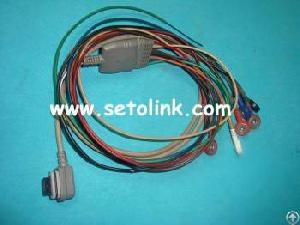 Ge Seer Holter Recorder Ecg Cable 6 Leads