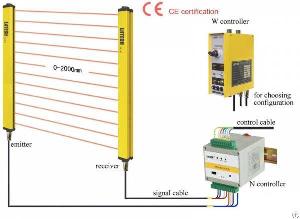 relay pnp safety light curtain sna