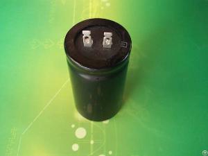 Electrolytic Capacitors For Welding Machine, Warning Light , Large Sized Electrolytic Capacitors