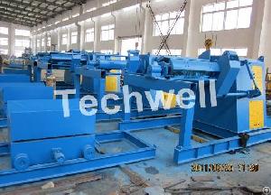 10 Ton Auto Hydraulic Uncoiler With Coil Car