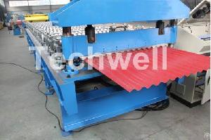 Corrugated Roofing Sheet Roll Forming Machine