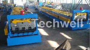 Decking Floor Roll Forming Machine, Steel Decking Floor Forming Machine