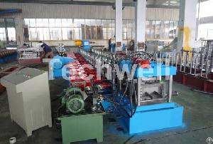 Gearbox Drive C Purlin Roll Forming Machine, C Channel Roll Forming Machine