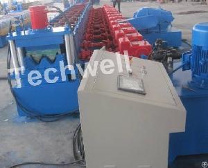 highway guardrail forming machine roll