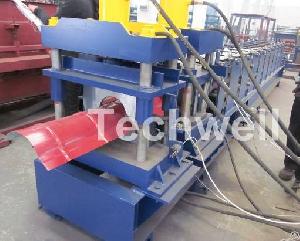 Rige Cap Roll Forming Machine, Ridge Cap Forming Machine