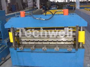 roof wall cladding roll forming machine