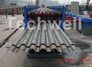 Steel Corrugated Panel Roll Forming Machine