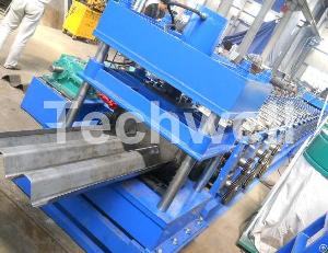 Three Beam Guardrail Roll Forming Machine, Three Wave Beam Roll Forming Machine