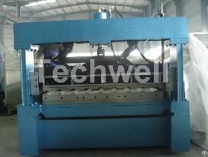 trapezoidal roof sheet roll forming machine