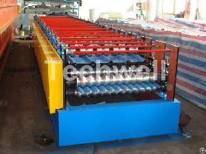 Dual Level Roofing Sheet Roll Forming Machine