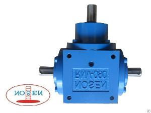 1 ratio right angle spiral bevel gearbox