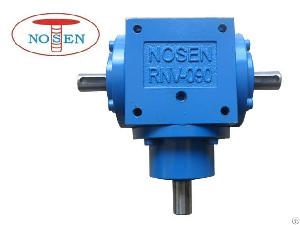 90 degree gear reducer