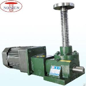 motorized worm gear screw jack