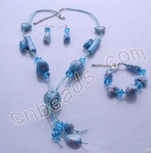 Ceramic Necklace Jewelry Set 2012 Fashion Jewelries