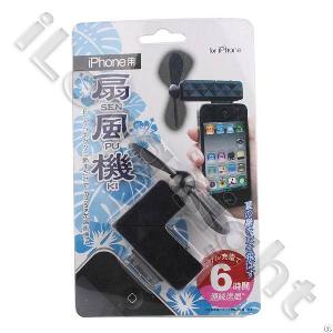 Portable Mini Dock Fan For Iphone 4 / 4s / 3g / 3gs / Touch 1st / 2nd / 3rd