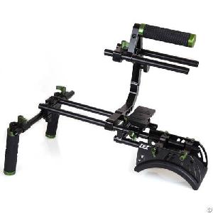 Lanparte Dslr Shoulder Rig 3 For Dslr Canon 7d 5d Nikon On Coollcd