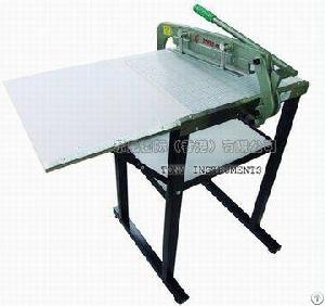Cutting Machine For Leather And Cloth Specimen Tf-089