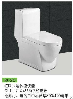 Fashionable 8030 One Piece Toilet Closet