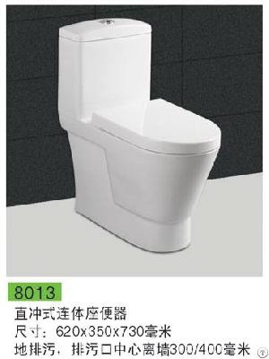 Lastest Style 8001sanitary Ware One Piece Toilet