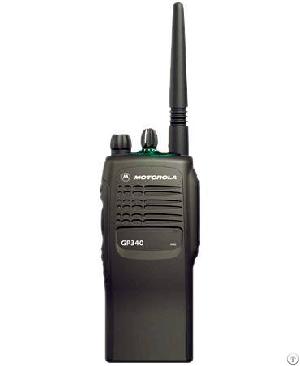 Motorola, Gp-340, Two-ways Radio, Walky Talky, Interphone, Portable Radio, Ht