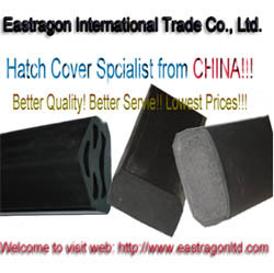 Ship Hatch Cover Rubber Sponge And Solid Packings