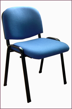 Fabric Chair With Iron Base For School And Office Use