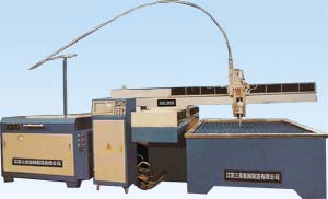 pressure water jet cutting machine