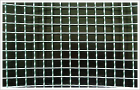 galvanized square wire mesh