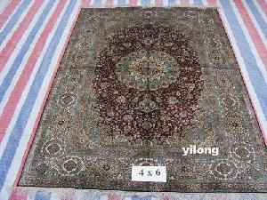 handmade silk rugs