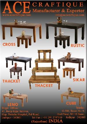 Thakat Dining Table, Thakat Coffee Table, Thacket Table Manufacturer And Exporter