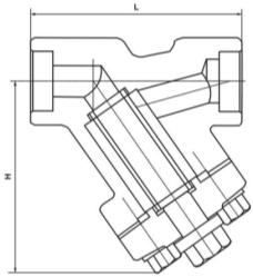 y strainers valve