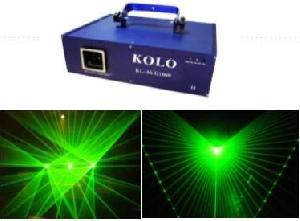 1w Green Animation Laser Light, Laser Show, Stage Light With Dmx Ilda For Dj