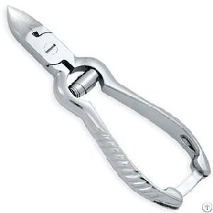 Cuticle Nippers Lap Joint With Barrel Spring