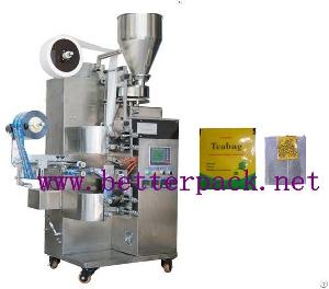 Automatic Tea Bags Packaging Machine With Outer Envelope, Tea Packaging Machine