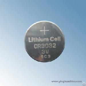 3v Cr3032 Button Cell Battery Lithium