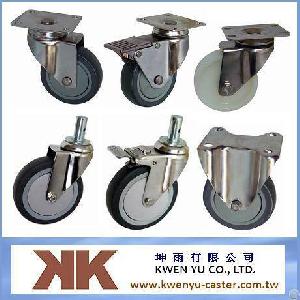 Stainless Steel / Noiseless / Instrument / Pneumatic Casters, Handcars