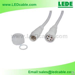 Conector Para Tira De Led Rgb 4 Pin, Interior O Exterior