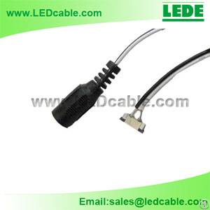 Led Strip Connector With Wire Of 20 Cm And Dc Socket