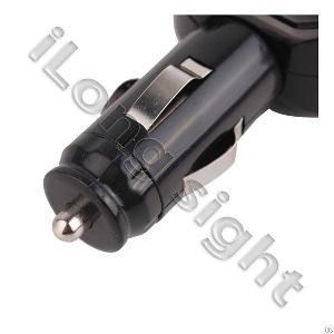 Usb Car Charger Charge Sync Cab For Iphone Ipad Ipod And All Usb Charging Cable Black