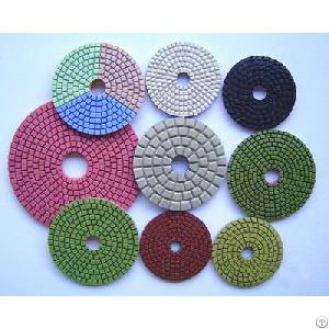 Kinds Of Wet Polishing Pads For Granite Marble