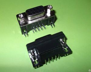 d sub connector right angle pcb connectors