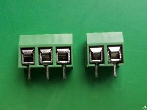 Terminal Block, Pcb Mounting Terminal Block, 2 Pins, 3 Pins